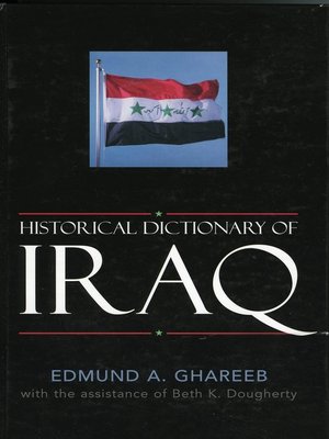 cover image of Historical Dictionary of Iraq